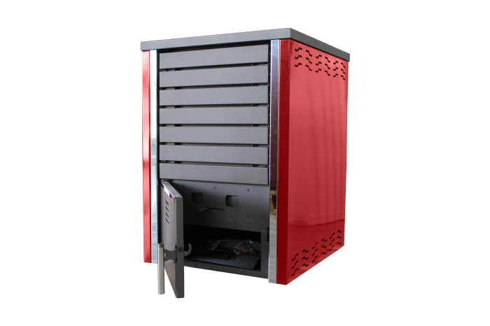 Centrală pe peleți Fornello Eco Energy 35 kW, complet echipată, arzător din fontă, buncăr 75 kg [2]