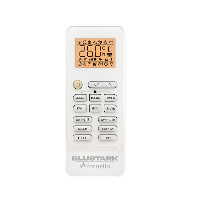 Aer conditionat Fornello BluStark FAN 12 CB, 12000 BTU, A++, Wi-Fi, Inverter, kit instalare inclus [14]