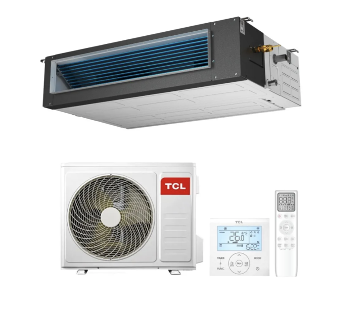 Aer conditionat tip duct TCL 12000 BTU Inverter WiFi TCC-12D2HWH 3.52 kW R32 230V [6]
