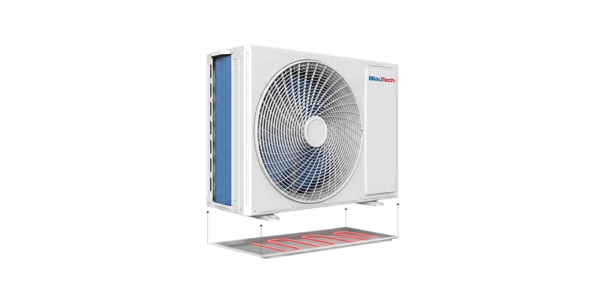 Aparat aer conditionat BlauTech Inverter 12000 BTU, alb, cu tavita de incalzire, WiFi, A+++ [8]