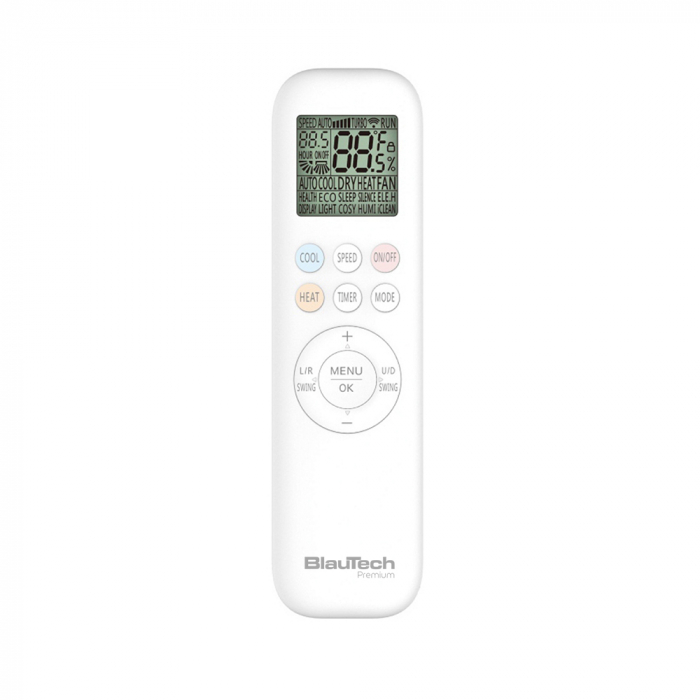 Aparat de aer conditionat BLAUTECH PREMIUM, 12000 BTU, Clasa A++, Functie incalzire, Inverter, Turbo, R32, Alb [10]
