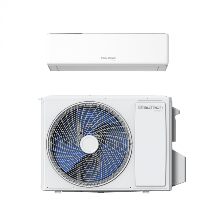 Aparat de aer conditionat BLAUTECH PREMIUM, 12000 BTU, Clasa A++, Functie incalzire, Inverter, Turbo, R32, Alb [6]
