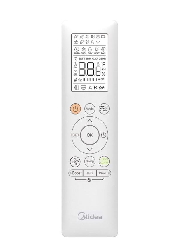 Aparat de aer conditionat Midea Breezeless E 12000 BTU, Clasa A++, Control Wi-fi (Alb), CB1-12HRFN8-I(R)/CB1-12HFNX-O(R) [6]