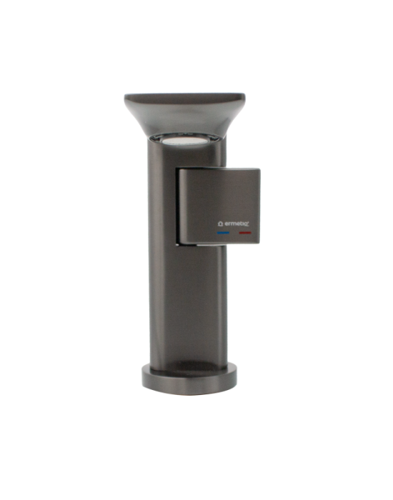Baterie lavoar Ermetiq FLAT GRAY, finisaj gri mat si crom [4]