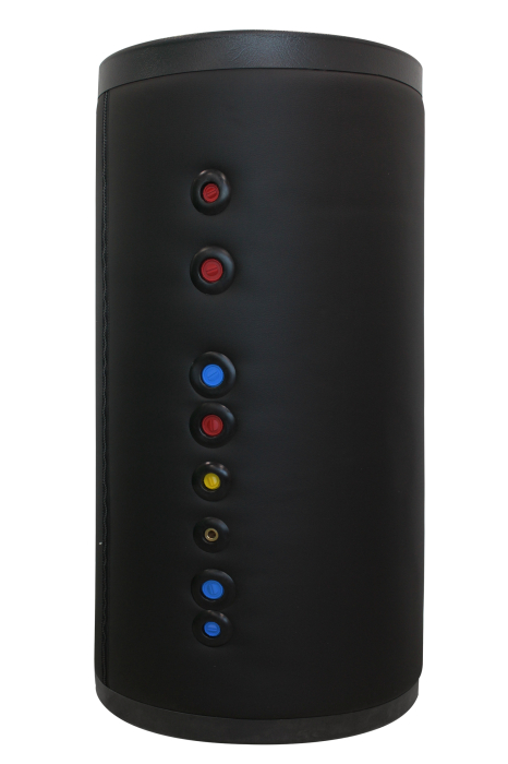 Boiler bivalent FORNELLO SOL 500 LT 2S, 500 litri, cu 2 serpentine, montaj pe pardoseala [2]