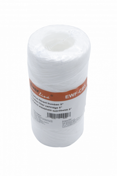 Cartus filtrant bumbac 5" [2]