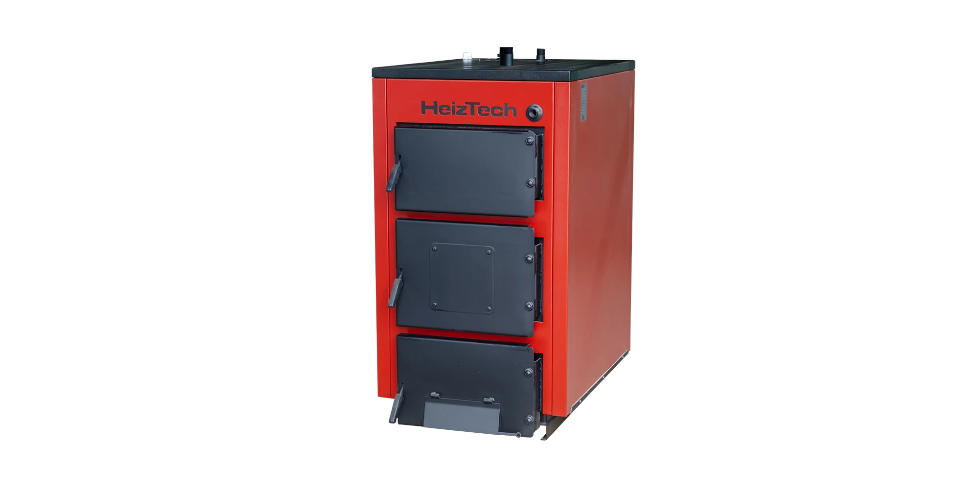 Cazan combustibil solid HEIZTECH SUKOM, 80 kW, lemn/cărbune, aprox. 280 l apă, ideal pentru până la ~800 m² incalzite [2]