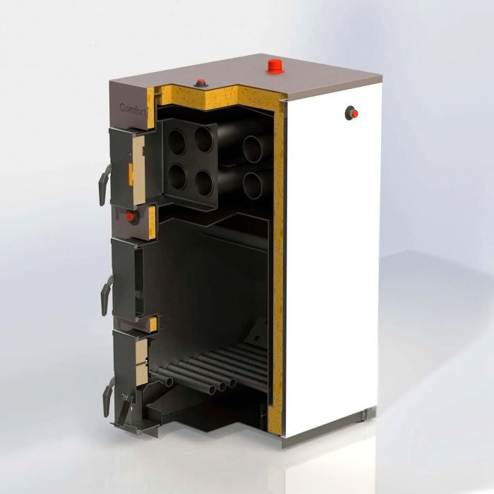 Cazan cu combustibil solid Comfort Wood KEPO 35kW [2]
