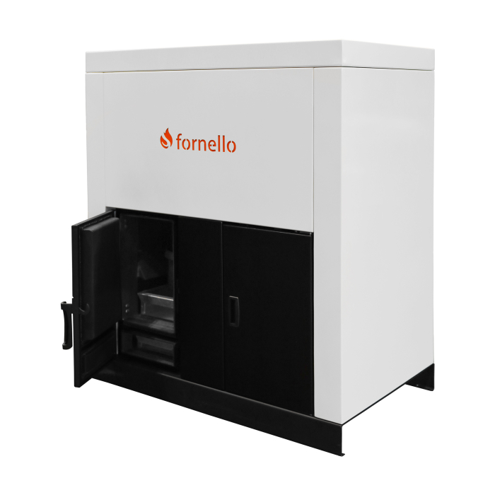 Centrala pe peleti Fornello Eco Energy 40 kW cu automatizare, arzator din fonta si buncar 100 kg [4]