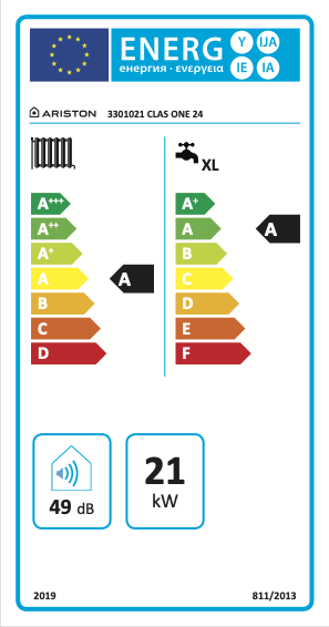 Centrala termica Ariston Clas One 24 + Wifi, kit evacuare inclus [5]