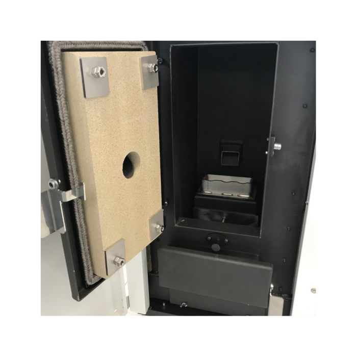 Centrala termica automata pe peleti Fornello Lidya Compact Proplus 25 kW, pompa Grundfos, arzator inox, eliminare automata cenusa, clasa A+ [7]
