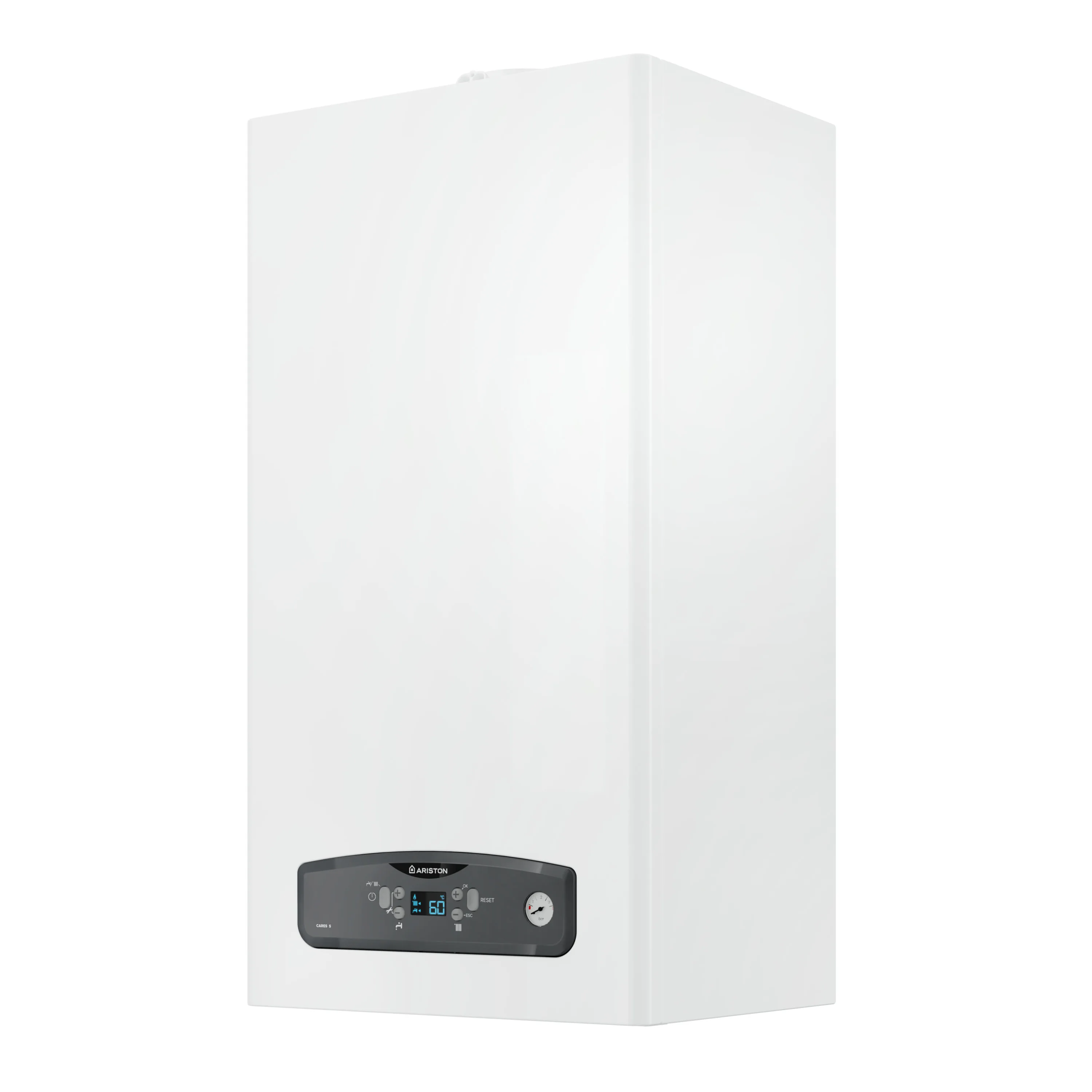 Centrala termica in condensare Ariston Cares S30, 30 kW, Afisaj digital, Schimbator inox, IPX5D, Compatibila GPL, Kit evacuare inclus [7]