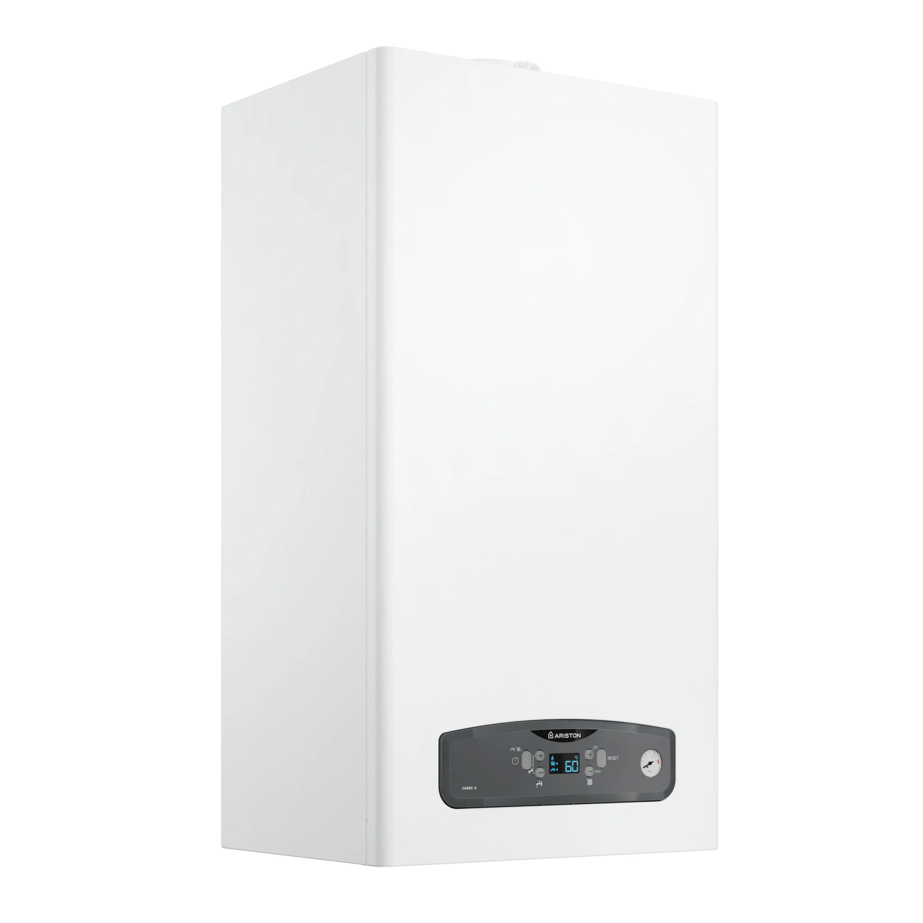 Centrala termica in condensare Ariston Cares S30, 30 kW, Afisaj digital, Schimbator inox, IPX5D, Compatibila GPL, Kit evacuare inclus [2]
