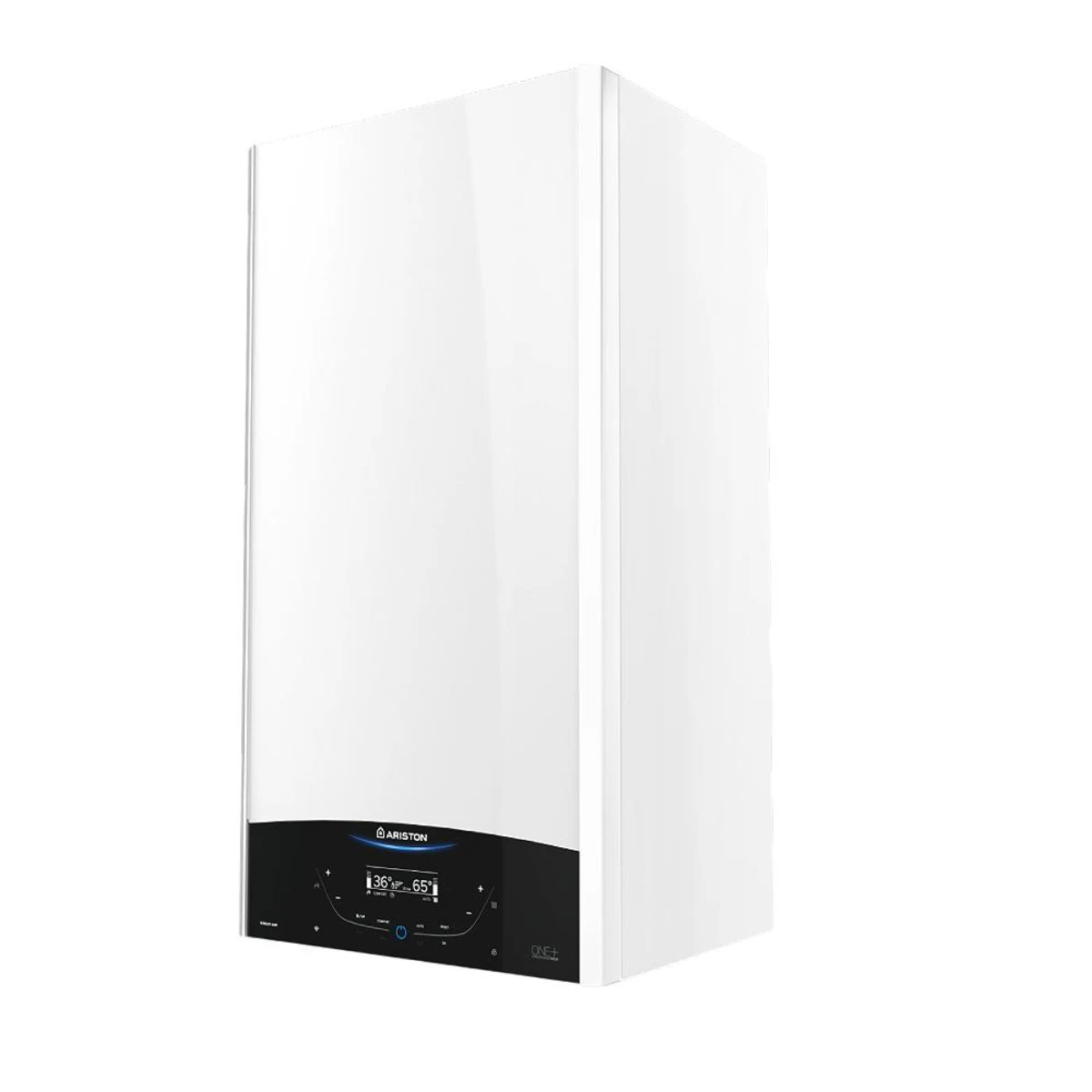 Centrala termica in condensare Ariston Genus One+ 24, 24 kW, Touchscreen, Wi-Fi, Schimbator inox, IPX5D, Kit evacuare inclus [2]