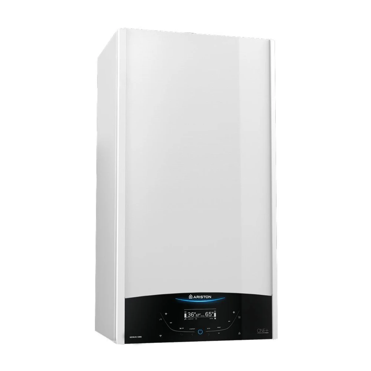 Centrala termica in condensare Ariston Genus One+ 24, 24 kW, Touchscreen, Wi-Fi, Schimbator inox, IPX5D, Kit evacuare inclus [3]