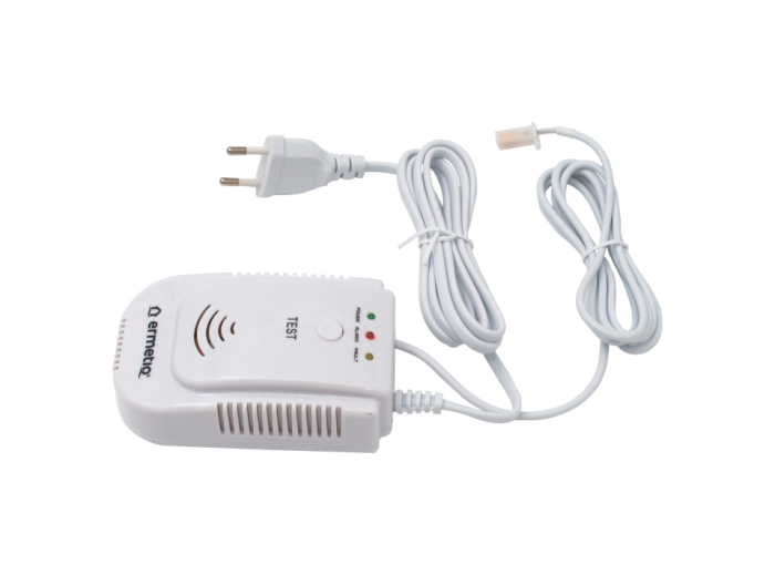 Detector de gaz cu electrovalva 1/2" Ermetiq ELG-QDG/E12 pentru gaz metan si GPL [2]
