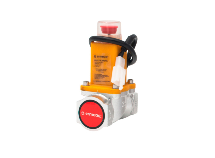 Detector de gaz cu electrovalva 1/2" Ermetiq ELG-QDG/E12 pentru gaz metan si GPL [3]