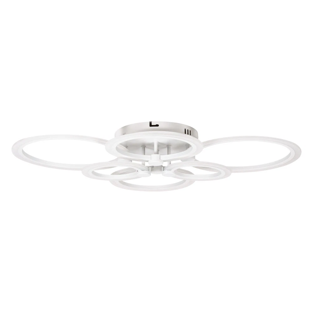 Plafoniera LED Erste Europe 140W, 3CCT, cu telecomanda, alb, iluminat interior modern [2]