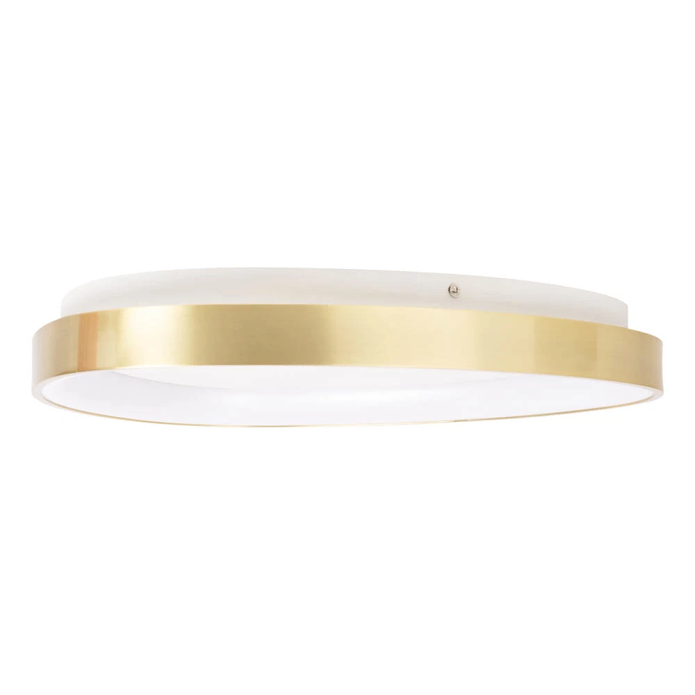 Plafoniera LED Erste Mars 35W, 1750 lm, 3000K, 420x70 mm, auriu [3]