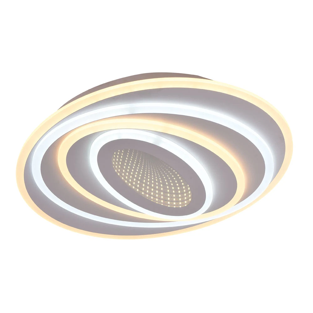 Plafoniera LED Erste Roof 96W, 3CCT, cu telecomanda, alb, lumina reglabila [2]