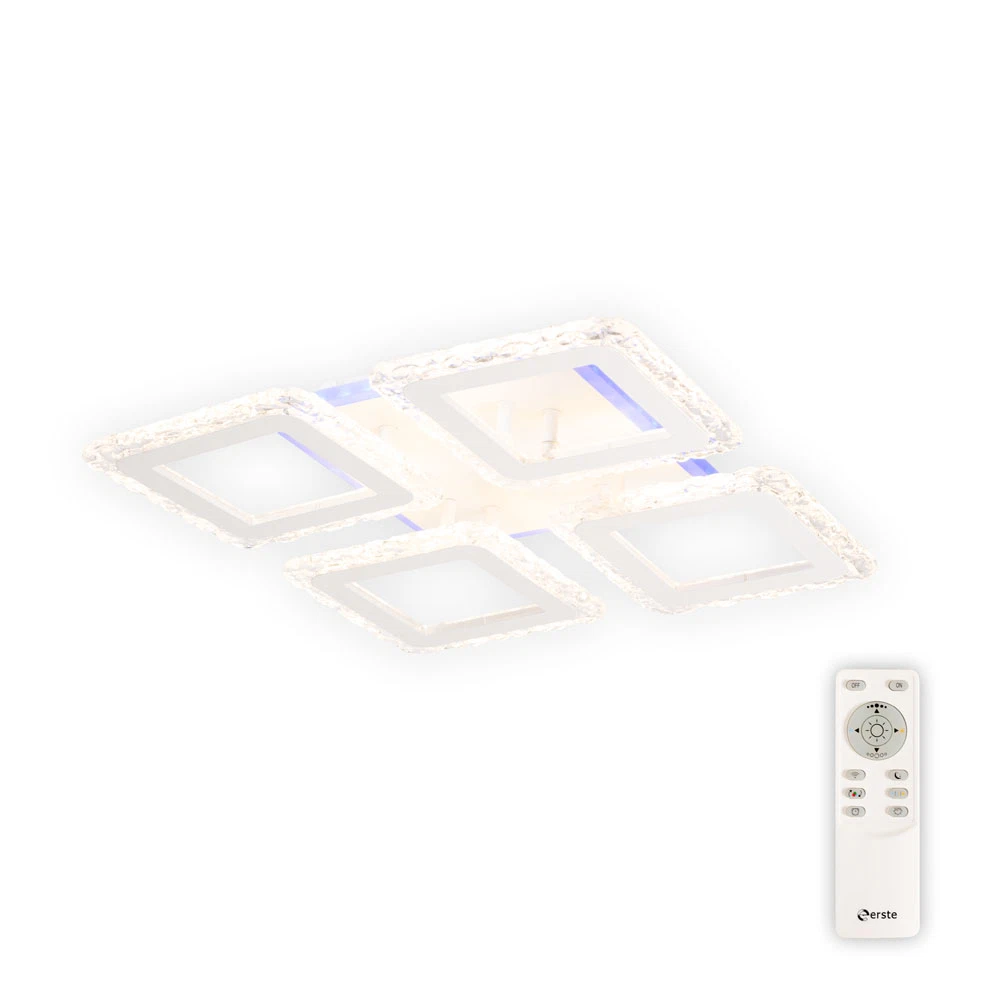 Plafoniera LED Erste Tetra 60W, 3CCT+RGB, cu telecomanda, lumina reglabila [4]