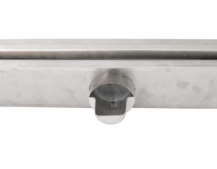 Rigola de dus Ermetiq CUTS Slim din inox 500 x 53 mm, gratar decorativ, evacuare Ø40/50 mm, VEN-S507K [3]