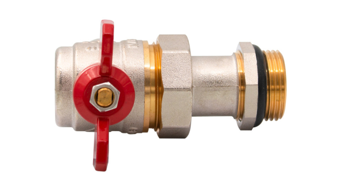 Robinet coltar cu racord olandez Ermetiq ER-CHT11A 1" MF, alama CW617N, PN40 [4]