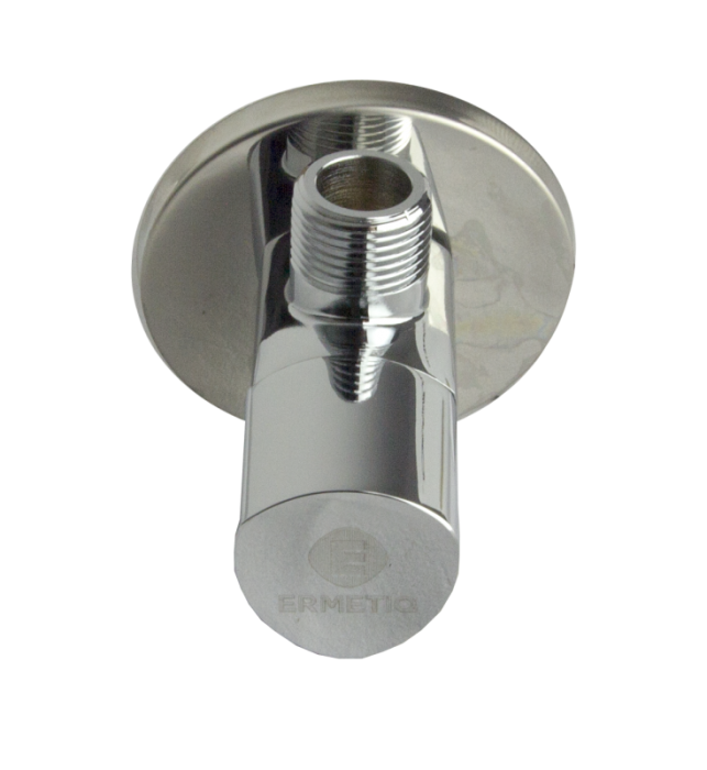 Robinet coltar design LUXURY Ermetiq ER-CC1234 1/2" x 3/4", crom, din alama [2]