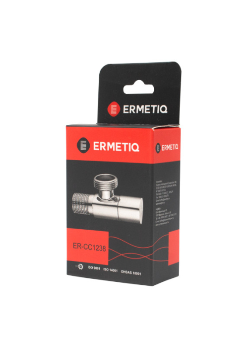 Robinet coltar design LUXURY Ermetiq ER-CC1234 1/2" x 3/4", crom, din alama [4]