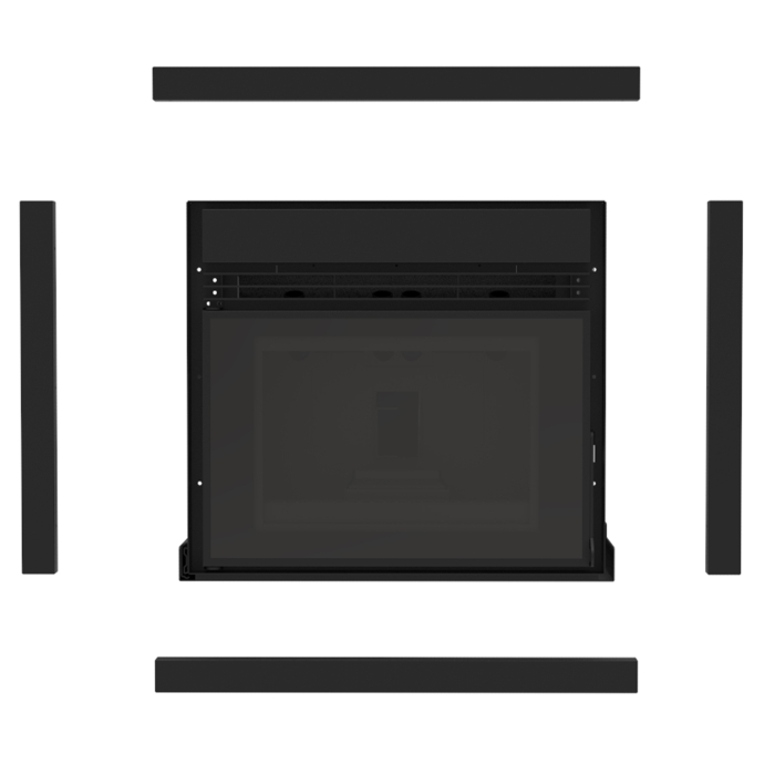 Șemineu încastrabil pe peleți Fiama INSERT 11 kW, Wi-Fi, focar din fontă [10]