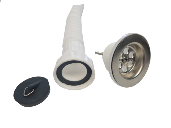 Sifon flexibil Ermetiq pentru chiuveta 2" (Ø50 mm), EVP-SFD22 [2]