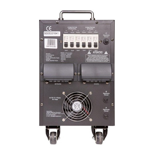 Stabilizator trifazic de tensiune Conter MSER-10KVA V2, 10 kVA / 8 kW, cu servomotor, 400V [4]