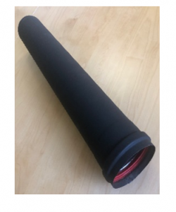 Tub  evacuare negru mat D80 L=0.25 m - 1400DH03 - Ferroli [2]