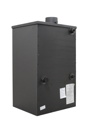 Termoșemineu pe lemne, brichete și cărbune Fornello PADOVA E 19,4 kW, cu manta de apă, 510 × 500 × 910 mm [3]