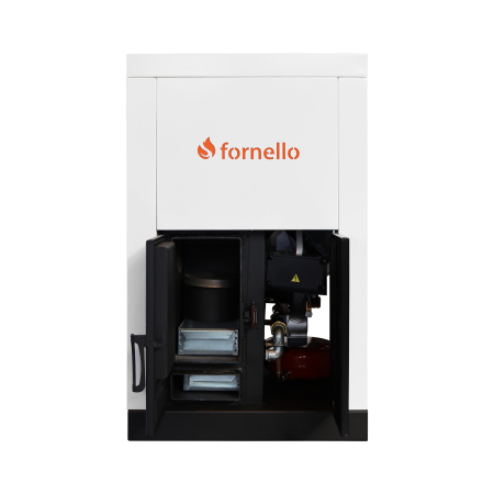 Centrală pe peleți Fornello Eco Energy 25 kW, complet echipată, arzător din fontă [7]