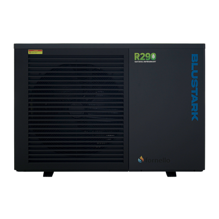 Pompe de caldura - Pompa de căldură Fornello BLUSTARK Qsense 6, monobloc aer-apă, R290, 6 kW, Full DC Inverter, A+++, Wi-Fi