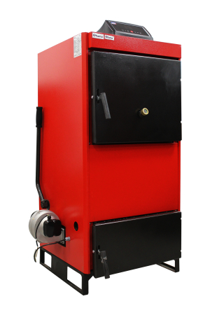 Centrală pe combustibil solid Fiama D2-25 29 kW, cu ventilator și automatizare electronică [1]