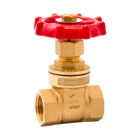 Robineti de trecere pentru apa - Robinet tip sertar cu pana Ermetiq RB-RS114 1-1/4", FF, alama, PN16