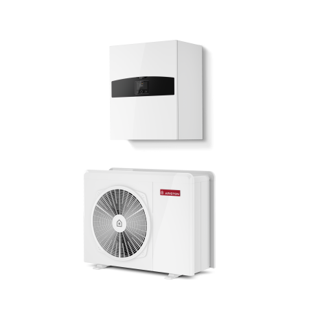 Pompe de caldura - Pompa de căldură Ariston NIMBUS PLUS 50 M NET R32, monobloc, încălzire/răcire/apă caldă, 7,5 kW A7, Wi-Fi, clasa A+++