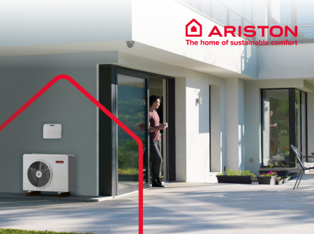 Pompa de căldură Ariston NIMBUS POCKET 50 M NET R32, monobloc, încălzire, răcire și apă caldă menajeră, A+++ [2]