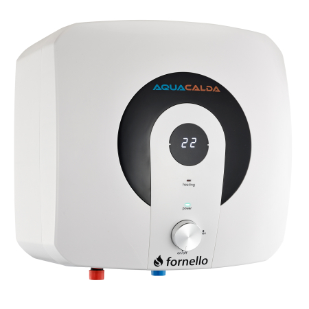 Boiler electric Fornello AQUACALDA ECO 6 Litri, montaj deasupra chiuvetei, 2000 W, afișaj digital [2]