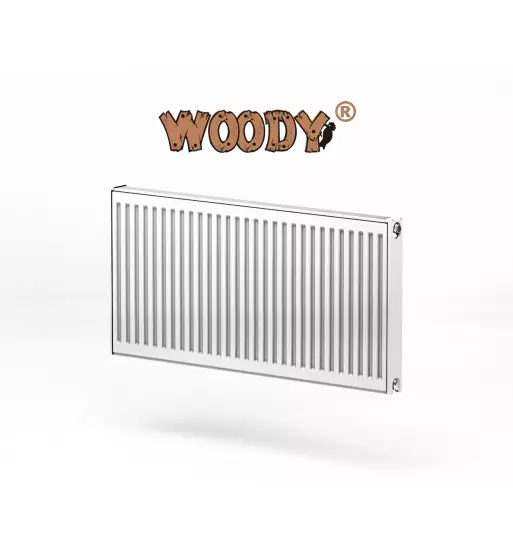 Radiatoare - Radiator din otel WOODY Tip 22, 600x900 mm, panou dublu
