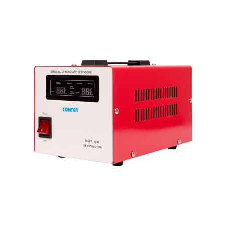 Stabilizator monofazic de tensiune Conter MSER-1000 V2, 1000 VA / 750 W, cu servomotor, 230V [2]