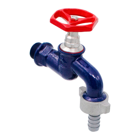 Robineti de trecere pentru apa - Robinet dublu serviciu din fonta Ermetiq IEL-RA34/11 3/4" cu armatura inox