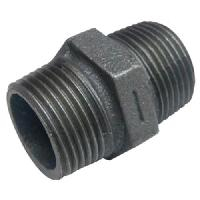 Tevi si fitinguri - Niplu din fontă neagră 1", filet exterior-exterior, pentru instalații termice, sanitare și gaz
