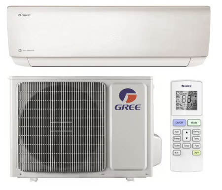 Aer condiționat Gree Bora A4 Silver 12000 BTU Wi-Fi Inverter R32 – GWH12AABXB-K6DNA4F [1]