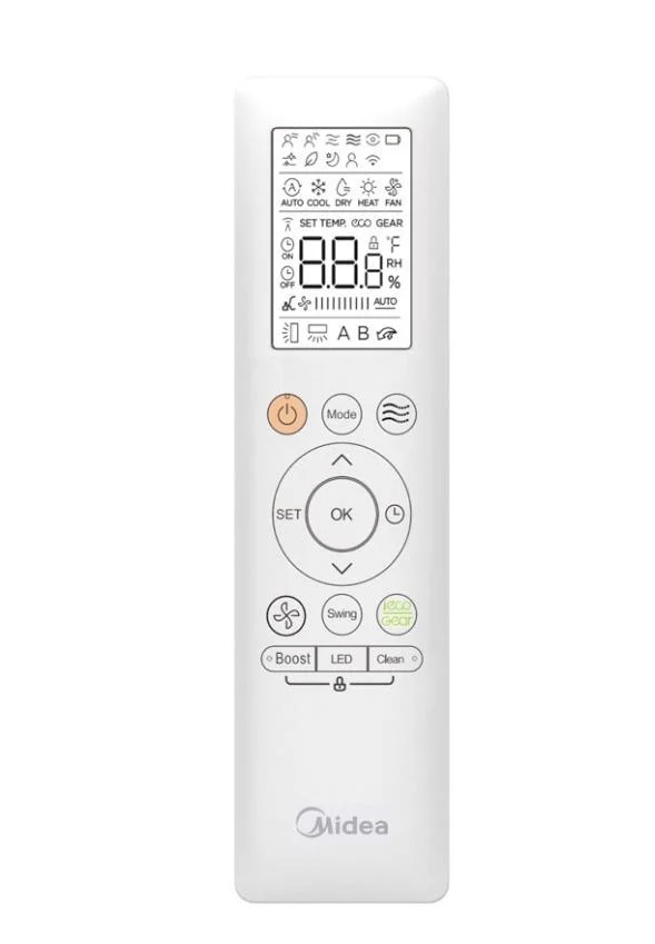 Aparat de aer conditionat Midea Breezeless E 9000 BTU Inverter WiFi R32 A+++ AI TwinFlap [2]