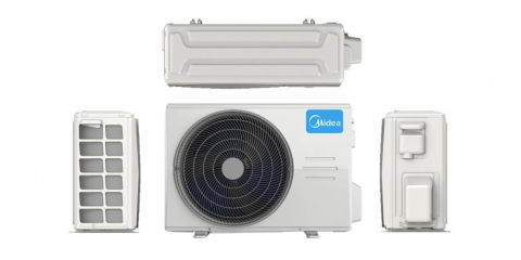 Aparat de aer conditionat Midea Breezeless E 12000 BTU, Clasa A++, Control Wi-fi (Alb), CB1-12HRFN8-I(R)/CB1-12HFNX-O(R) [7]
