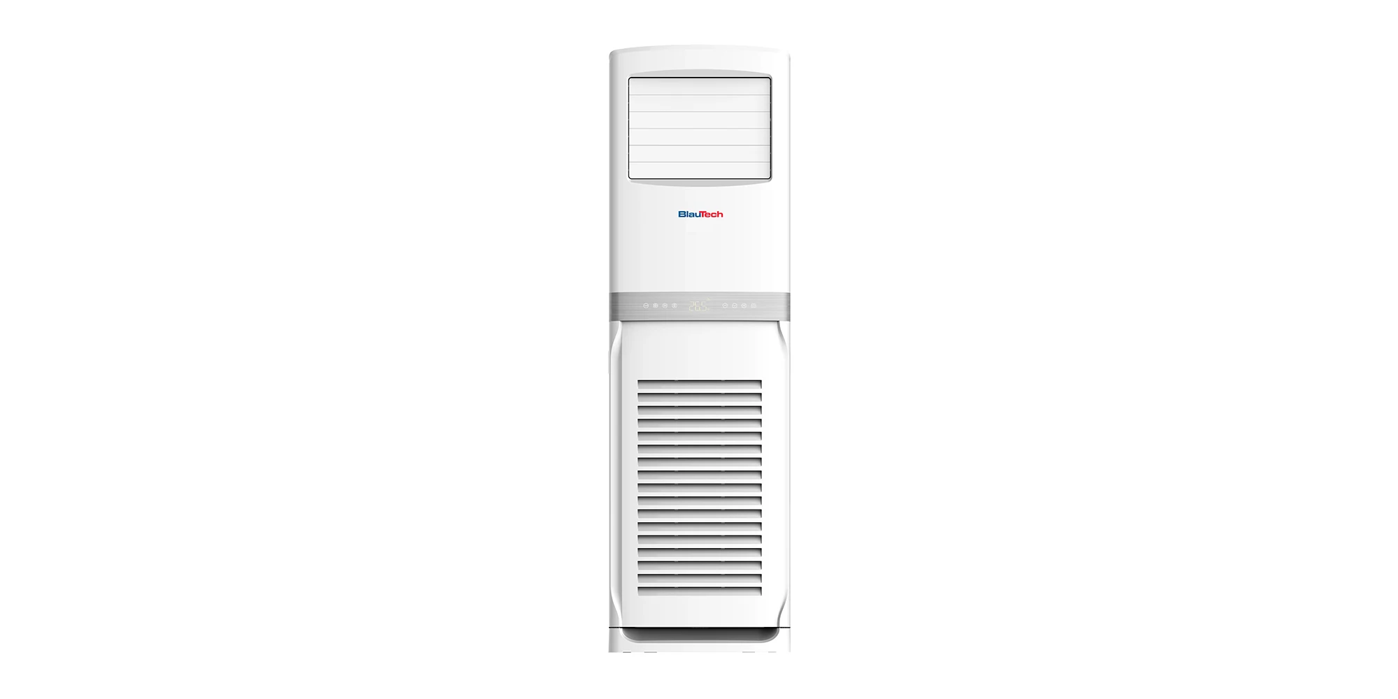 Climatizare - Aparat de aer conditionat tip coloana BLAUTECH, 48000 BTU, Clasa A+, Functie incalzire, Inverter, Turbo, R32, Alb
