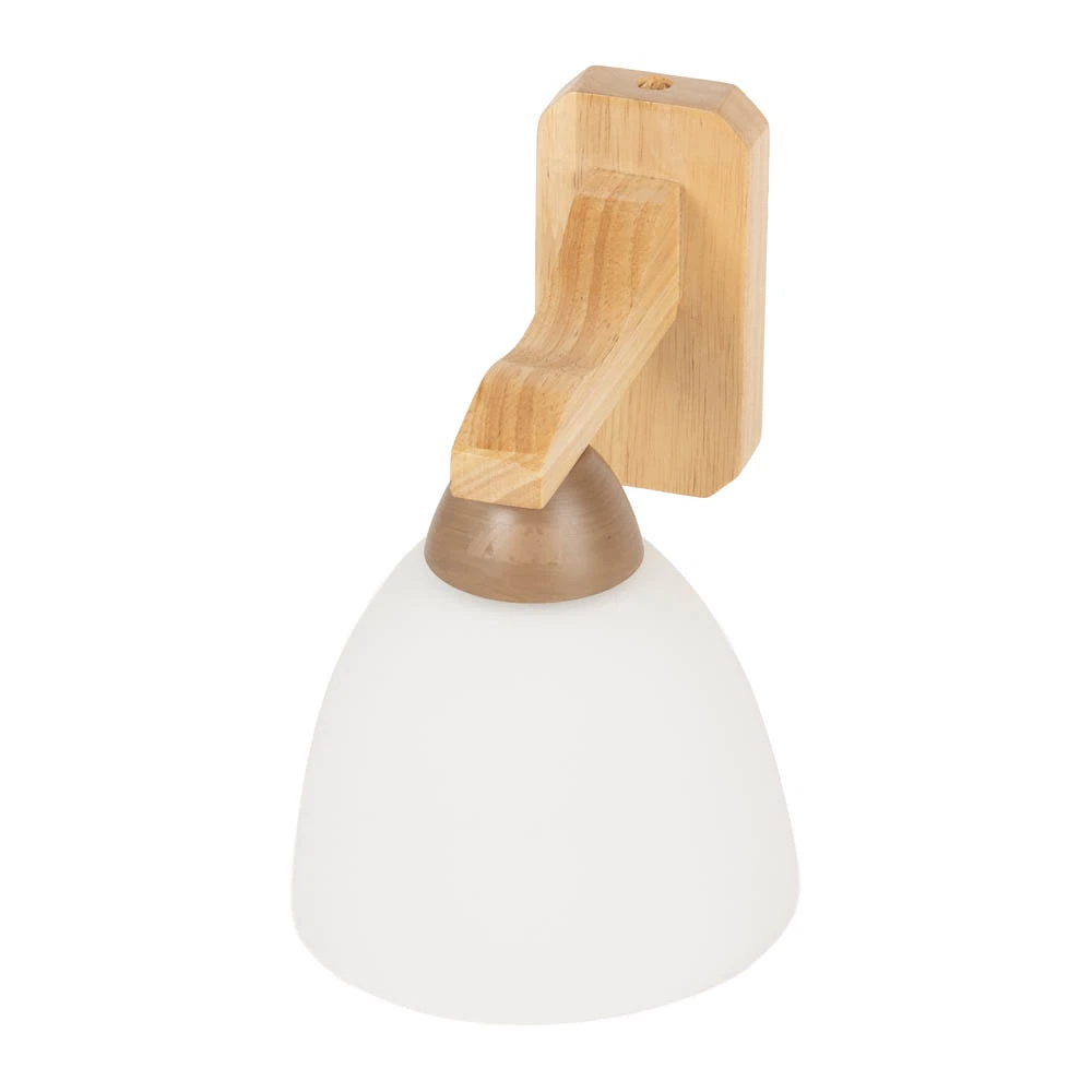 Aplica Erste Lena Natur + Alb, 1xE27, IP20, fara bec inclus [1]